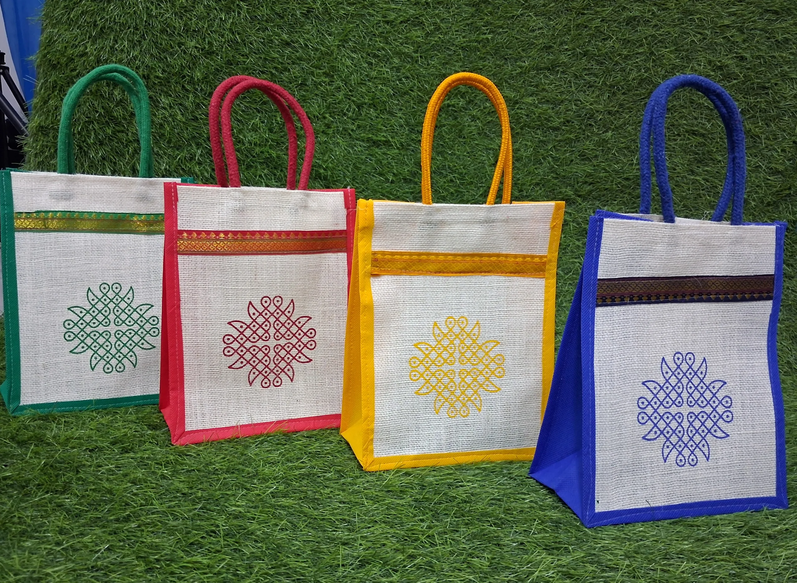 20260809_190927.jpg Kolam Printed Jute Bag